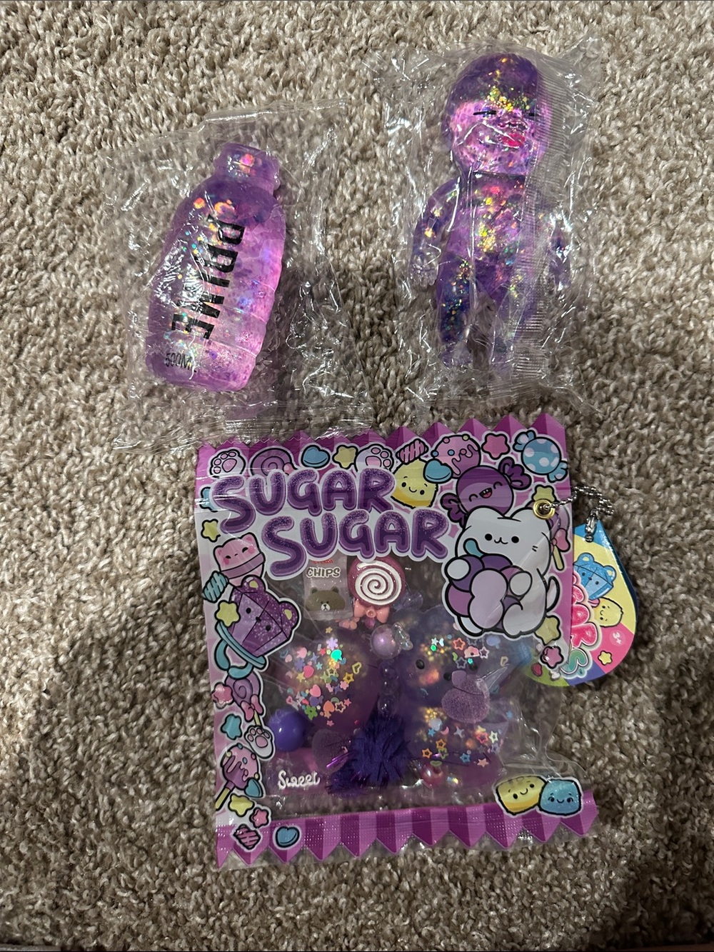 Sugar Sugar Purple Glitter Toy Set